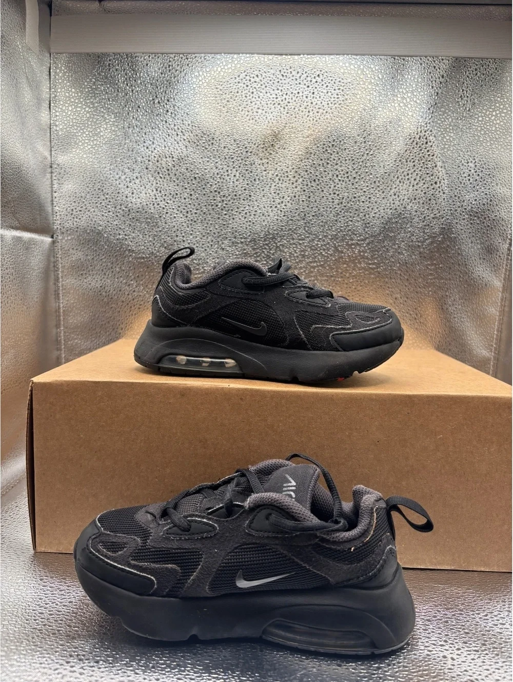 Nike air max 200 triple black PS